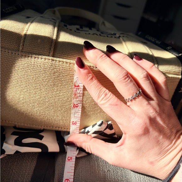 EUC like new Marc Jacobs The Jacquard Mini Tote Bag in “Warm Sand” - Picture 9 of 9